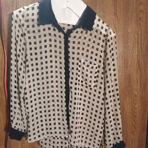 Checkered blouse